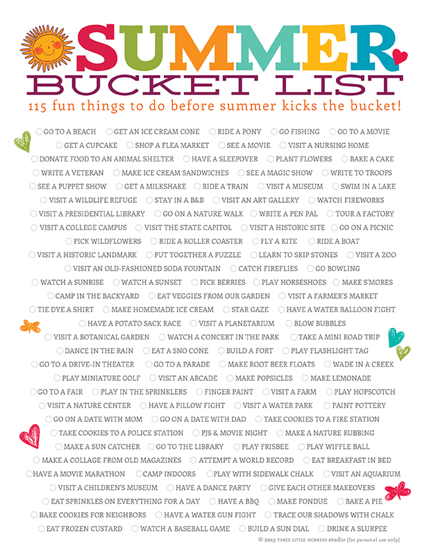 SummerBucketList