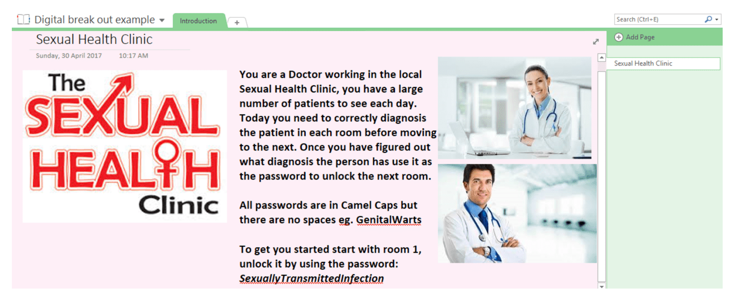 Digital Breakout – #slowchathealth