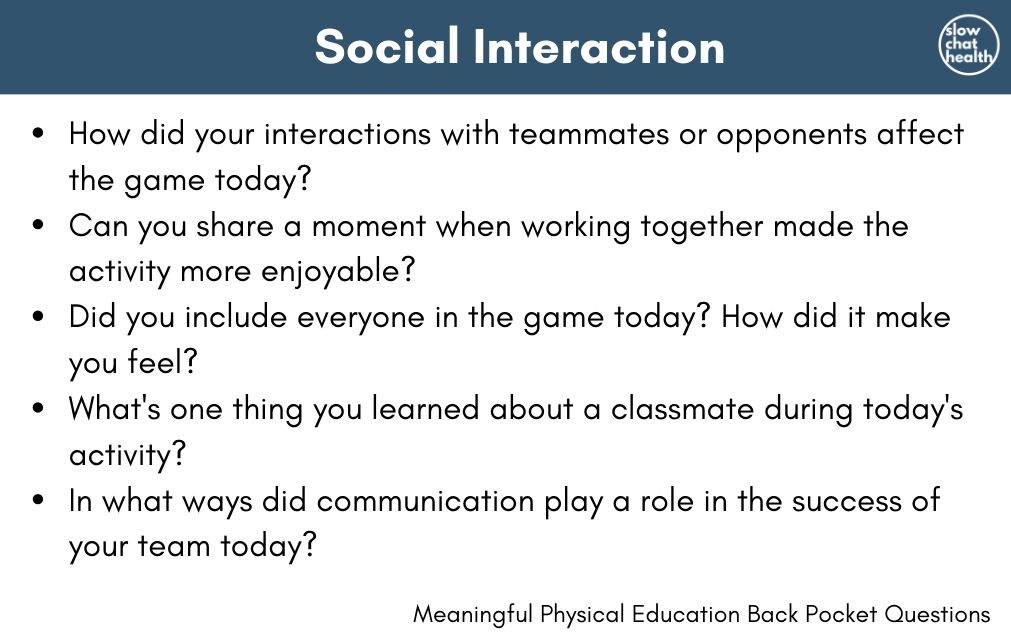 Back Pocket Questions: Your Secret Weapon for a More Meaningful PE ...